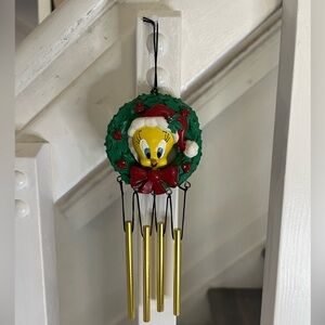 Vintage Looney Tunes Tweety ornament wind chime